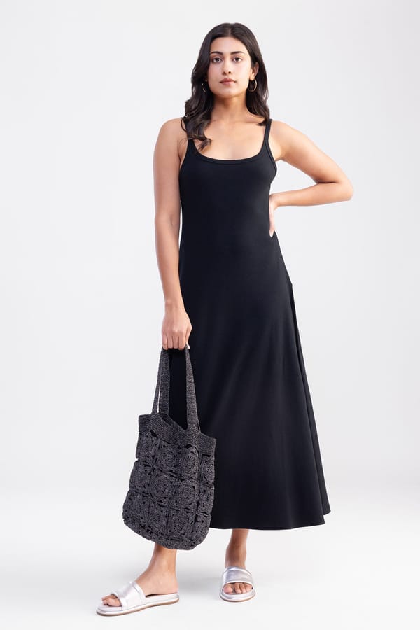 Summer Love Black Dress — Pooja Aggarwal
