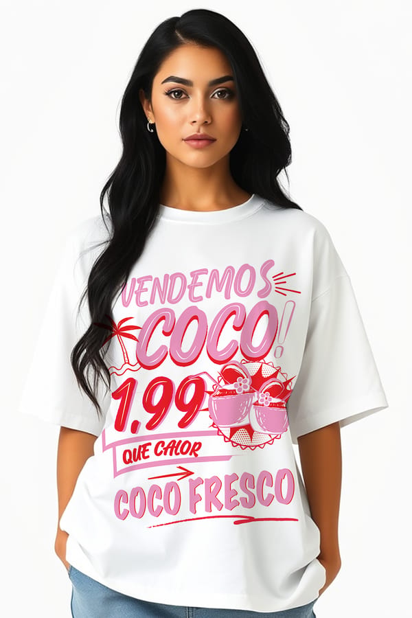 Coco Fresco Oversized T-Shirt — The Clothing Factory