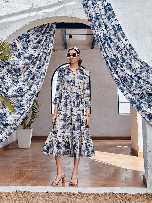 Sicily Midi Dress — HOUSE OF FETT