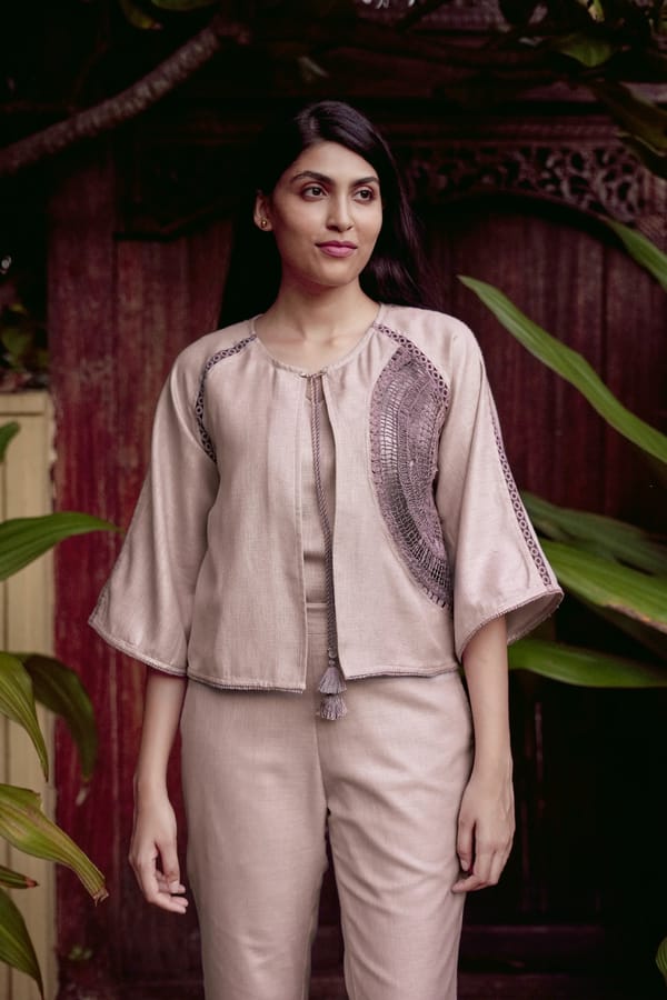 Summer Threads Cara Jacket Set — Kaveri