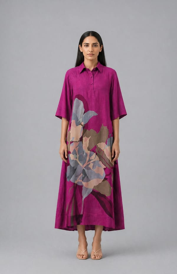 Bloom Shirt Dress — CLOS