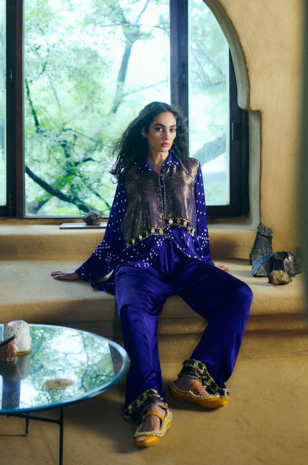 Pavitra Co-ord Pant — 5 Elements