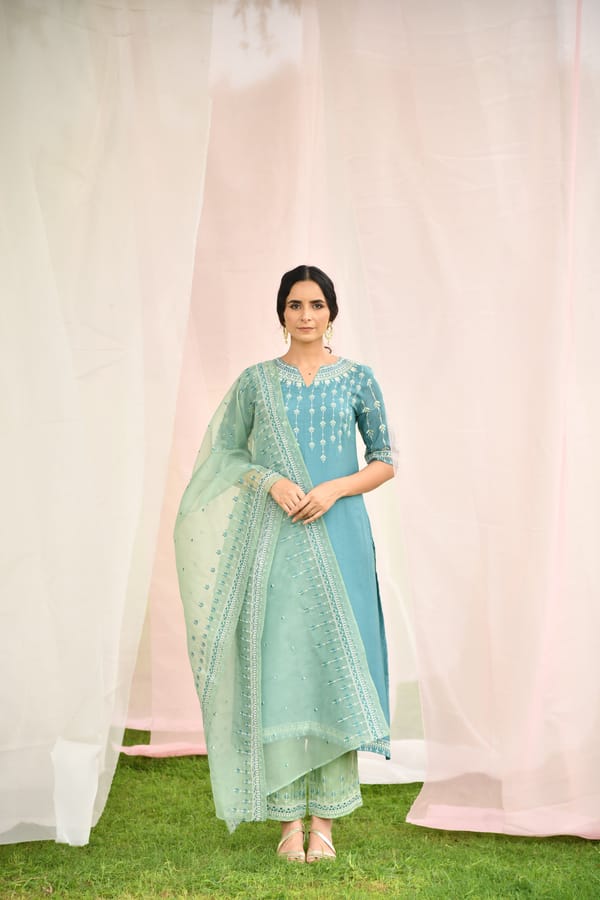 Nadiya Kurta Set — Seher Jaipur