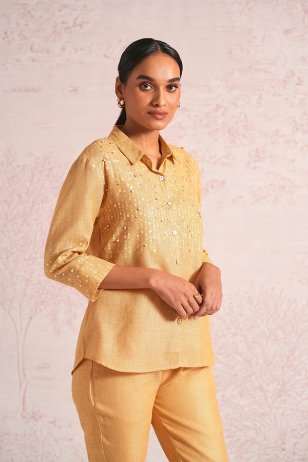 Shimmer Strings Shirt — Kaveri