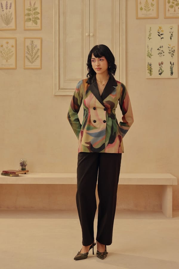 Pintura Blazer — Sage by Mala