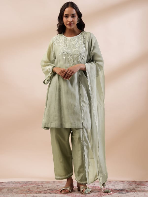 Bloom Kurta Set — Kyra