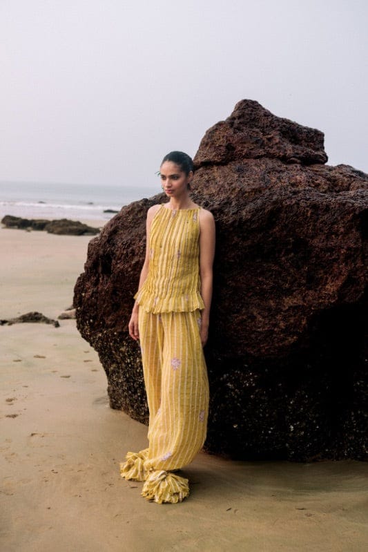 Dhoop Pleated Top — JODI