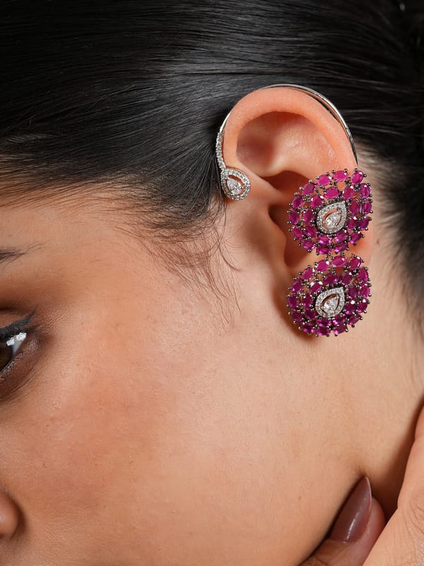 Crimson Cluster Wrap — Cao Jewellery