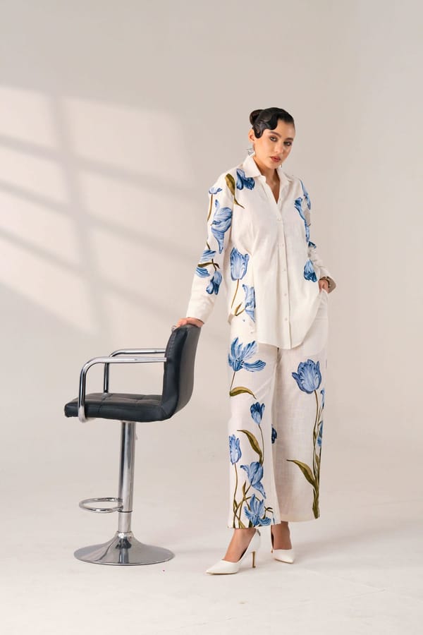 Blue lily cordset — Label by Mohita