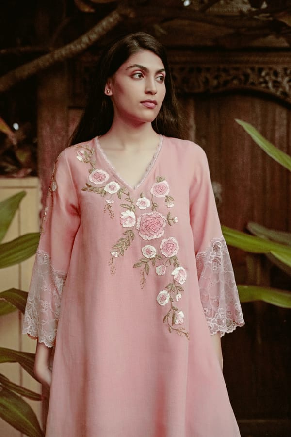 Whimsical Garden Fly Free Tunic — Kaveri