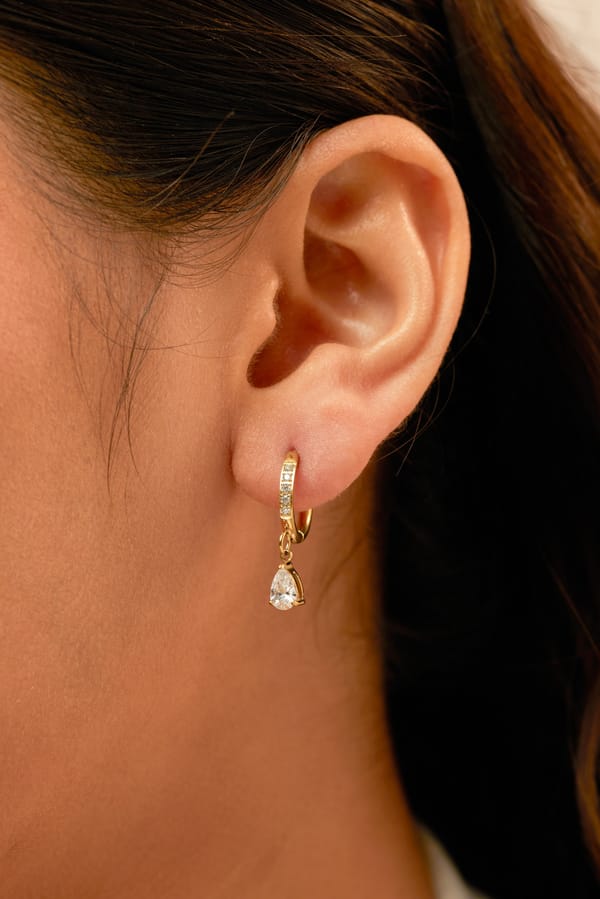Nazaakat Earrings - Waterproof, 18k Gold Plated — Amossh