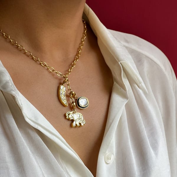 Pench Charm Set Necklace — Kesya