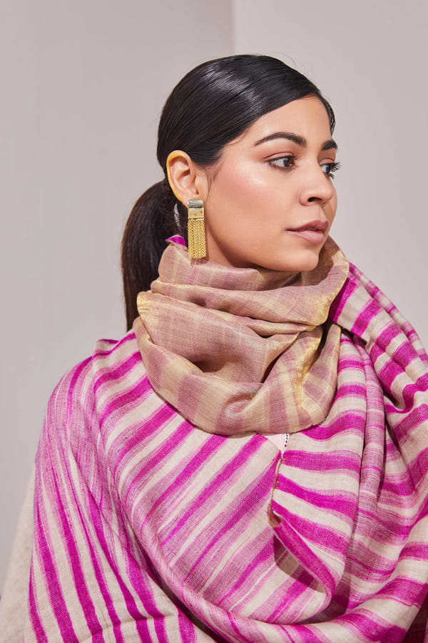 Ekkat Reversible Stole — Shaza