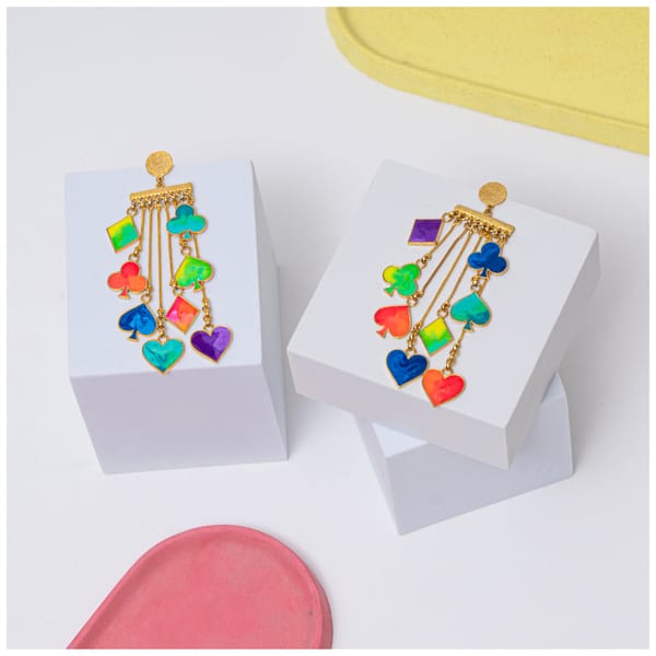 Jashn Earrings All Gold — Aditi Bhatt