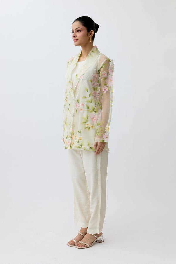 Porcelian Jacket Top — THE FINICKY COLORIST