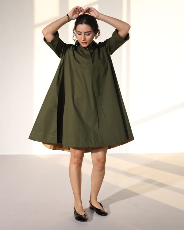 Zoe Circular Tunic Dress — D.Artists