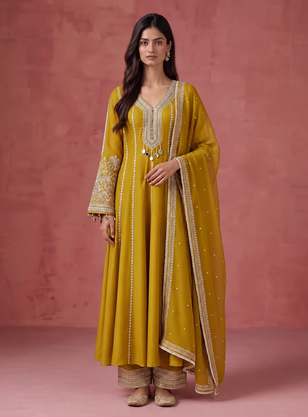 Arisha Anarkali Set — KELAAYAH