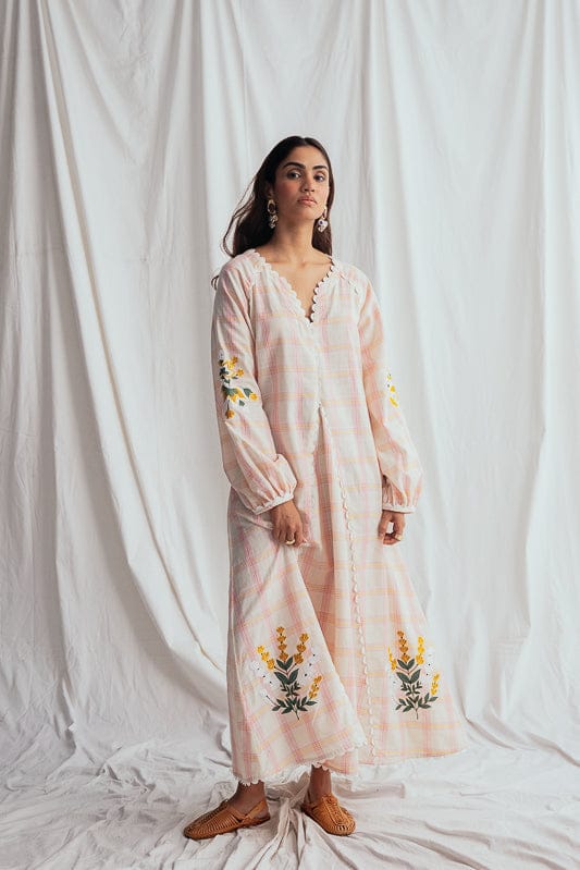 Chataai Peasant Dress — JODI