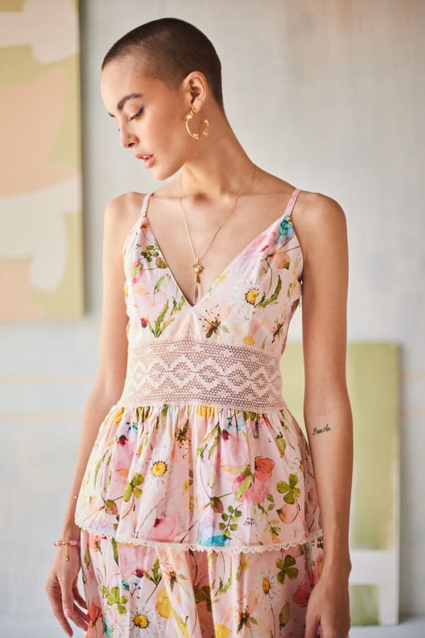 Gardenia Pink Dress — Sage by Mala
