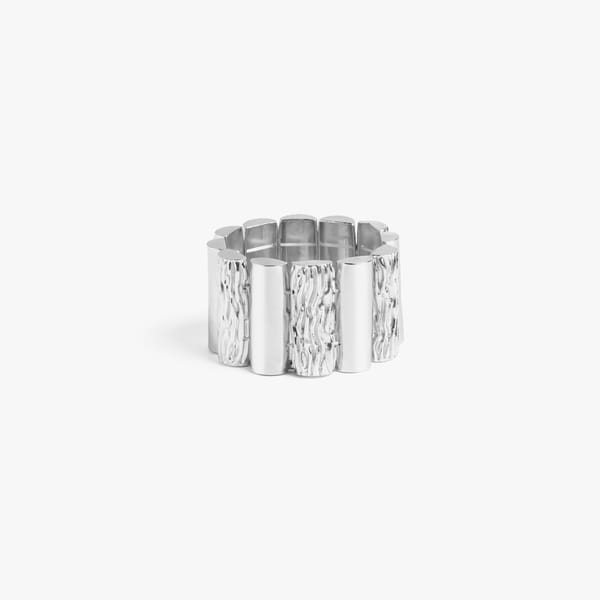 Binary Log Bracelet Silver — Equiivalence