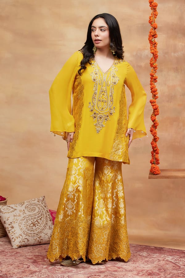 Namo Sharara Set — DAREISS