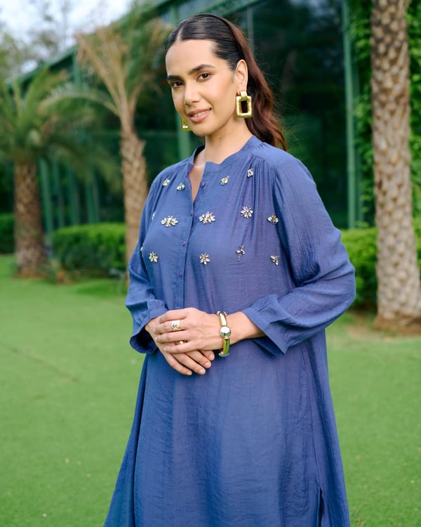 Bug Gathered Tunic — Chique