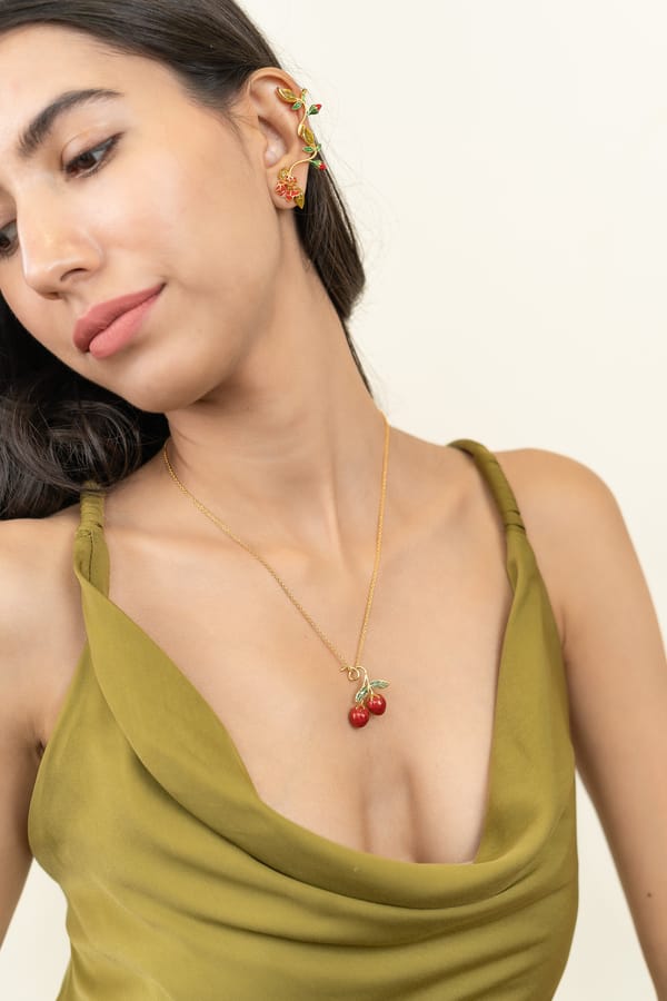 Strawberry Necklace — Azga