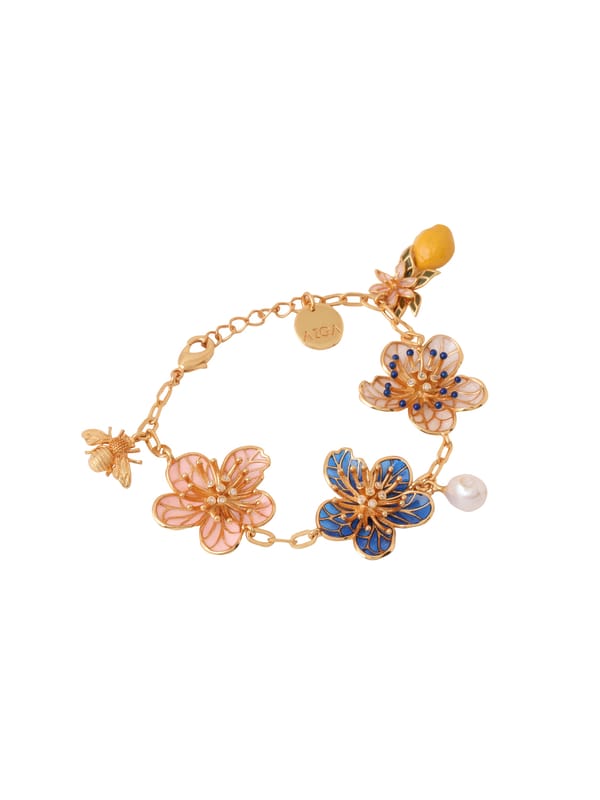 Oona Lemon Flower Bracelet — Azga