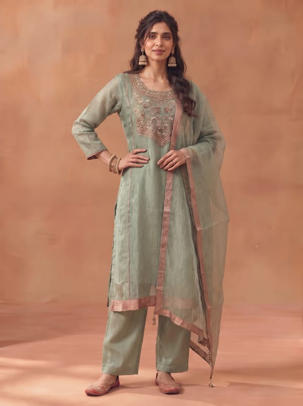 I-A-1224 Kurta Pant Set — NEEL GULLY