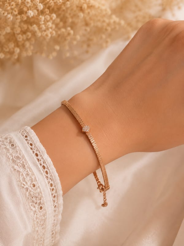 Solitaire Spark Bracelet — SilvPop Jewels
