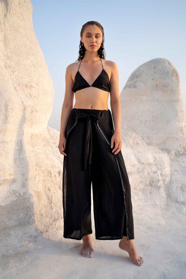 Mash Overlapped Pants — Beach Bum