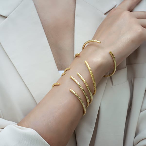 Empress Bangle Plain Silver — Equiivalence