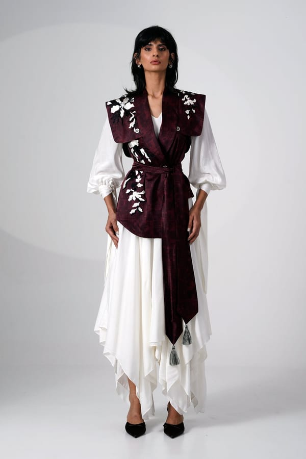 Frita - Vertex Dress with Norman Jacket — Madder Much