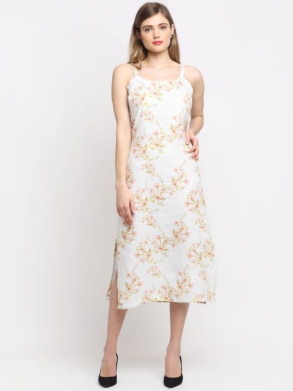 Riya Hemp Slip Dress — EWOKE STUDIO
