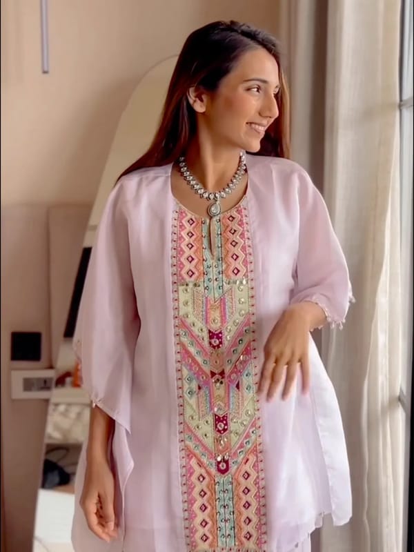 Pink Panel Tunic — Chique