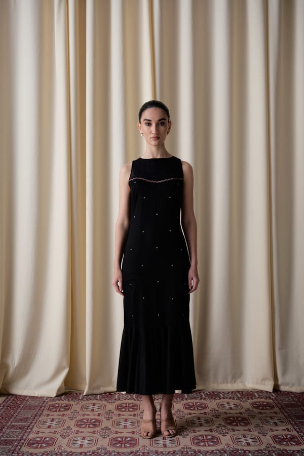 The Starry black dress — Love Kiki