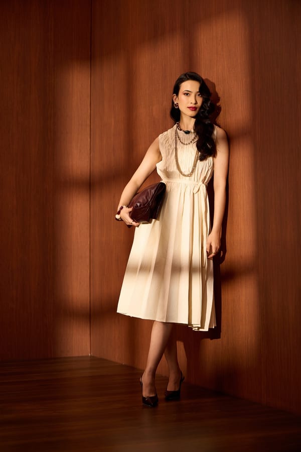 Madison Dress — Scarlet Sage