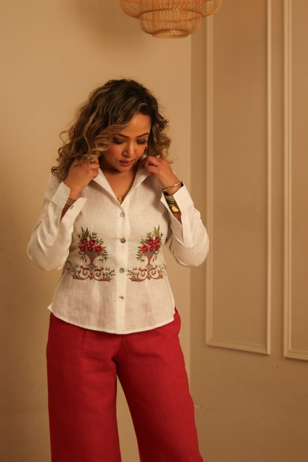 Lea Linen Shirt — HEADSTRONG