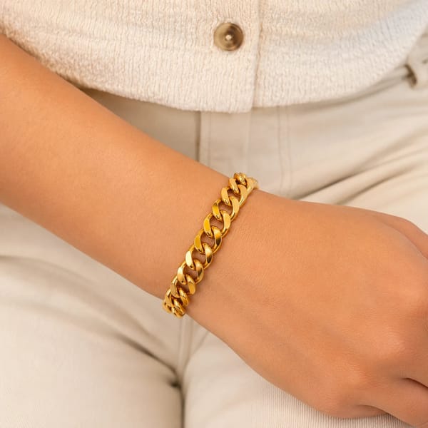 The Bold Link Bracelet — Nam Jewels
