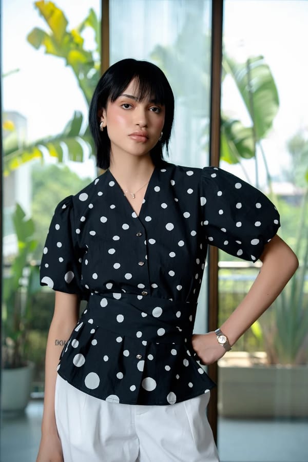 Soma Waist Tie Top — Dialogue