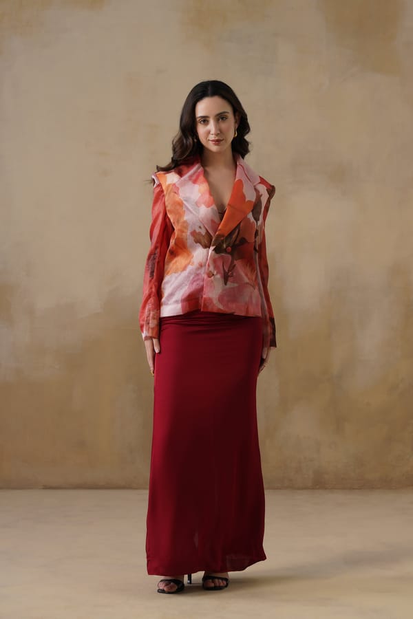 Rosaria Organza Cover-Up Blazer — IERA