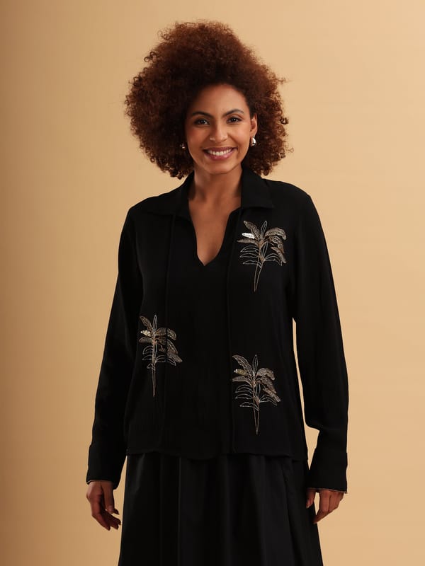 Palma Embroidered Shirt — ANISETTE