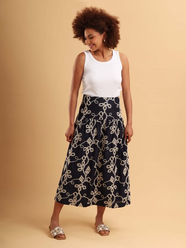 Ava Midnight Skirt — ANISETTE