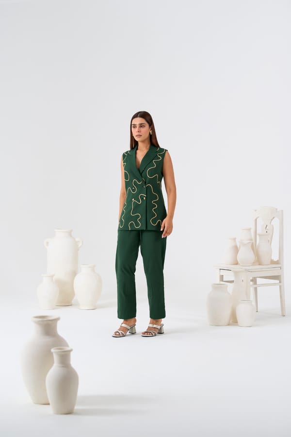 Emerald Blazer — SHIBUI