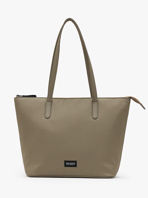 Wanderer Tote Dusk Green Jumbo — The Gusto