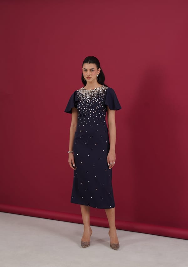 Rainni Midi Dress — AMOSHI