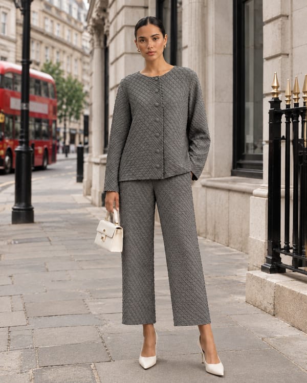 Vivia Coord Set — Pleats by Aruni