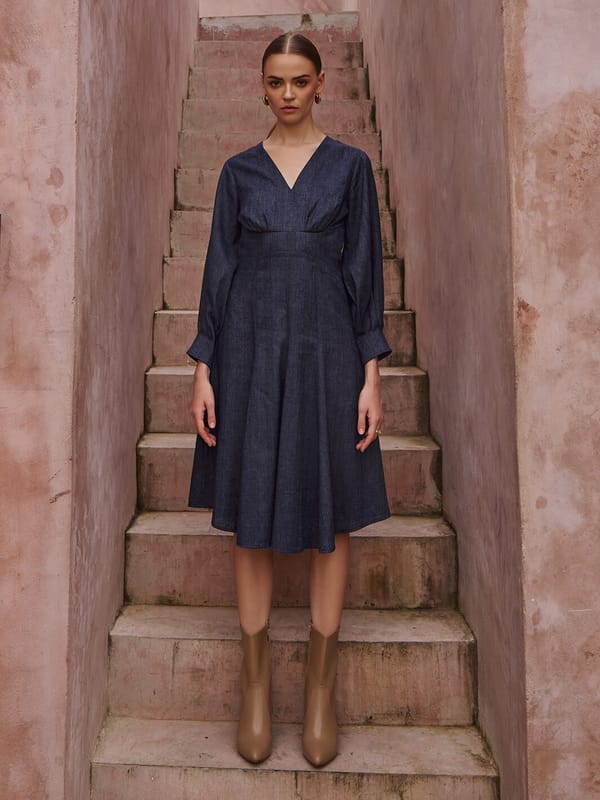 Zoe Cotton Dress — HOUSE OF FETT
