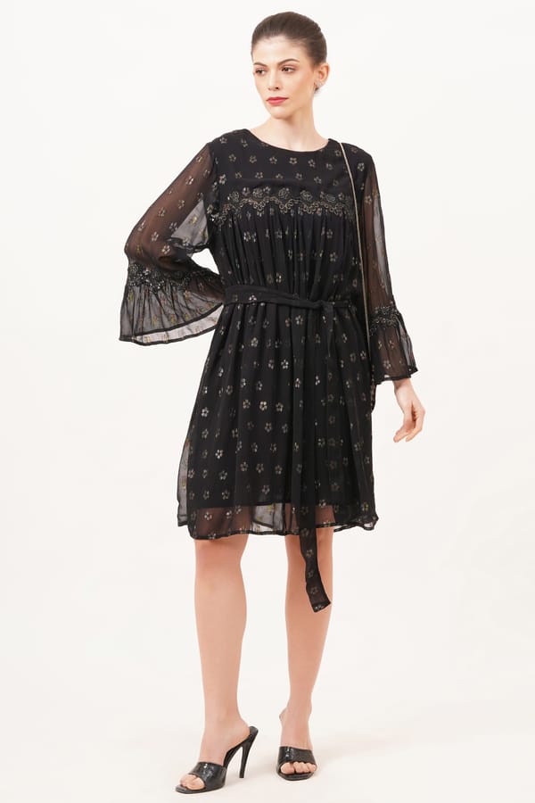 Glow Knee Length Dress — Beach Bum
