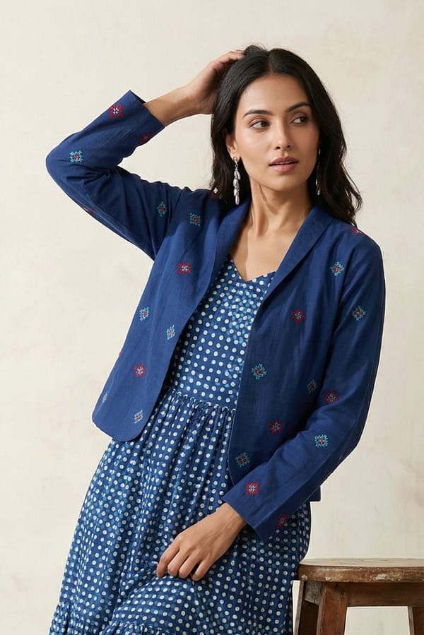 Crop Heritage Jacket — Western Era